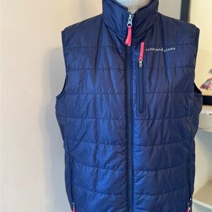 Vineyard Vines Men's Navy Puffer Vest